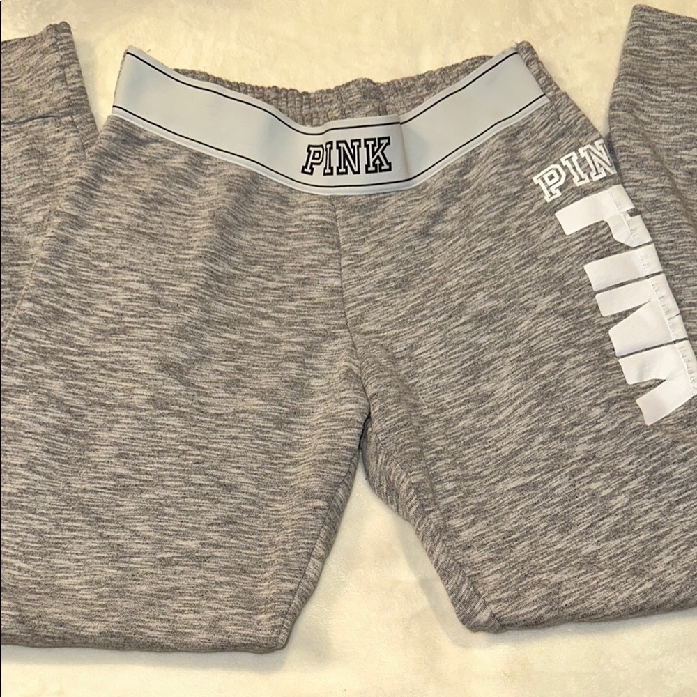 VS Pink - Gray PJ Bottoms